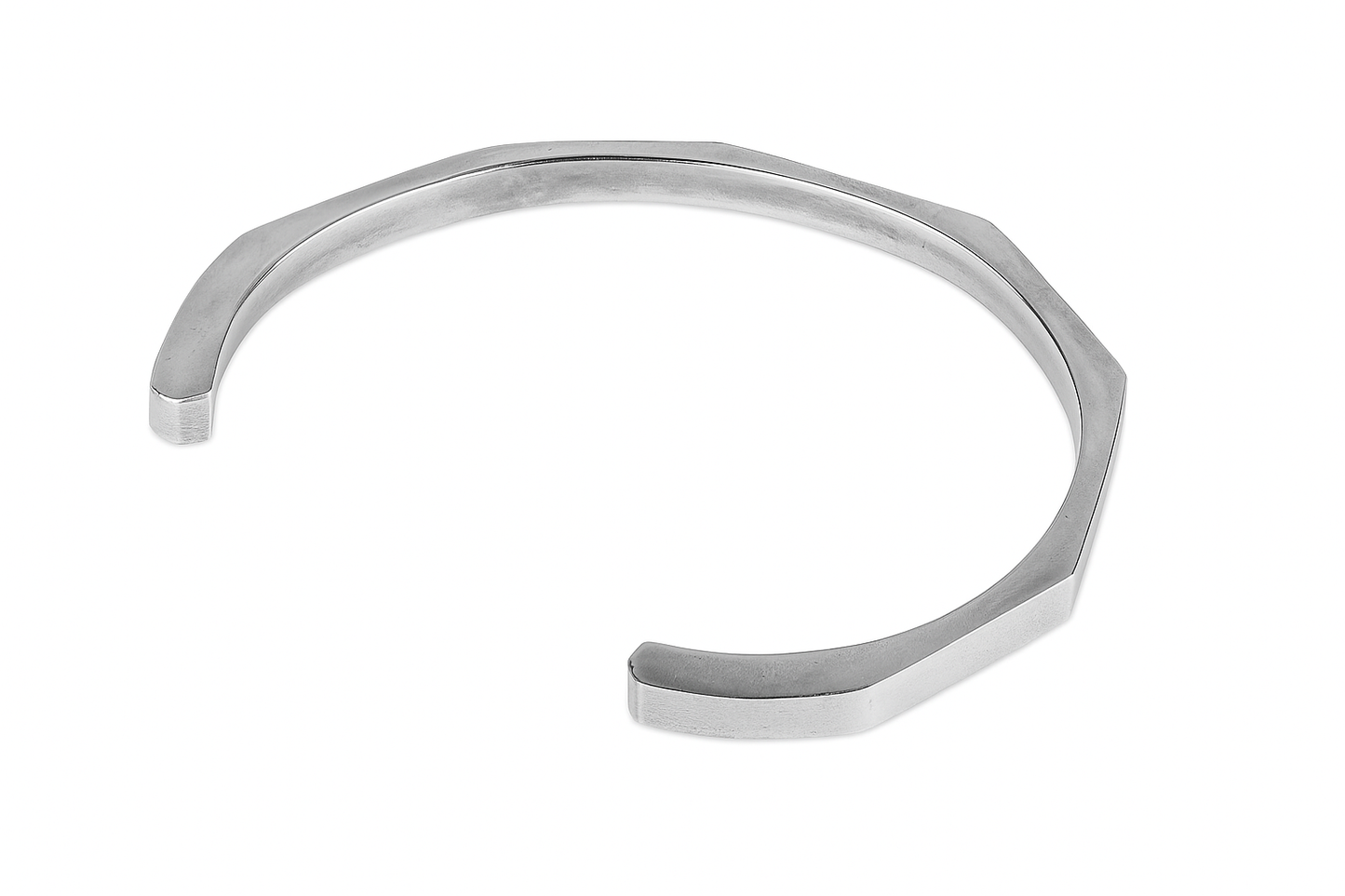 Hexagon cuff bracelet