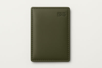Mini leather wallet plus card holder for men