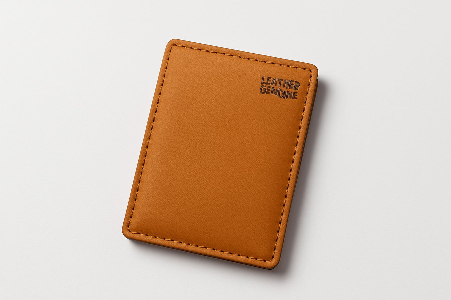 Mini leather wallet plus card holder for men
