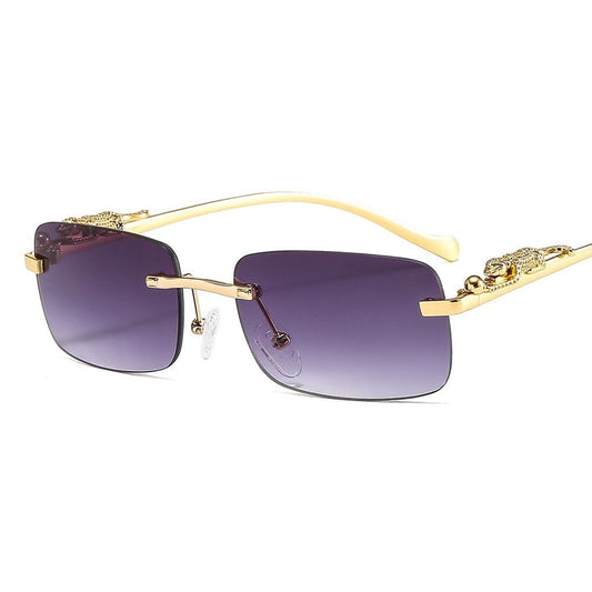 Rimless Square glasses