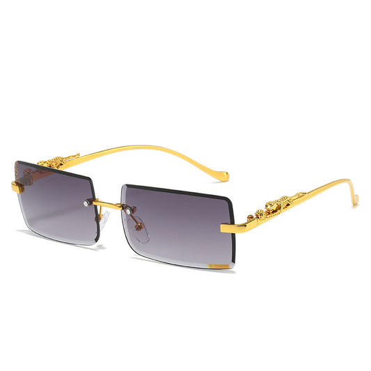Rimless Square glasses