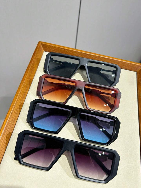 Oversized Square (Fusion Black) sunglasses